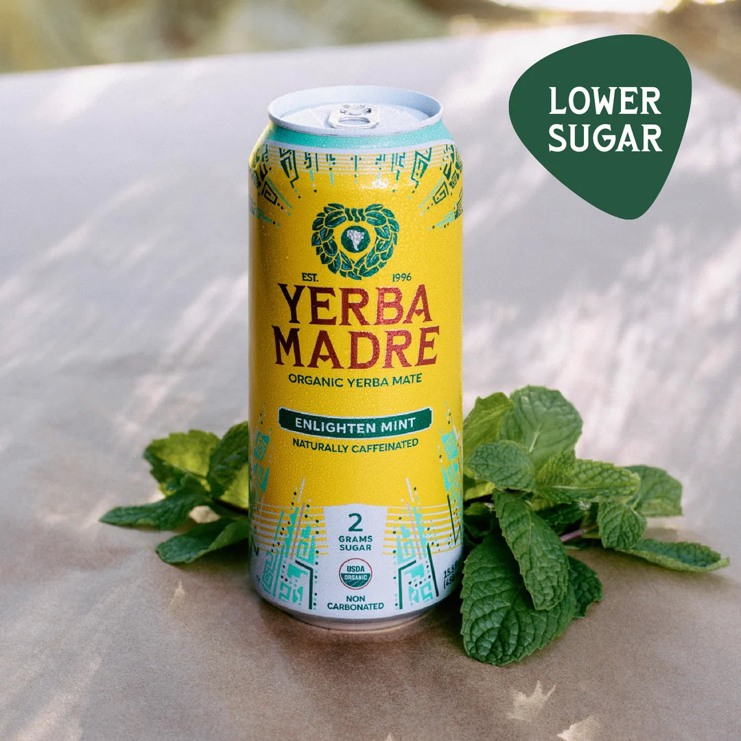 Yerba Madre  mint   12 pk 473 ml