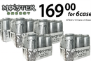 Monster White 6 Cases (1 Case ->12 pack of 473 ML)
