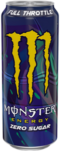 Monster Full Throttle Zero Sugar | 473mL x 12 pack