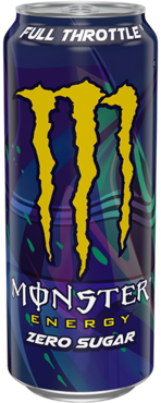 Monster Full Throttle Zero Sugar | 473mL x 12 pack