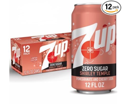 7 Up Soda Pop Shirley Temple   zero  (Limited Edition)