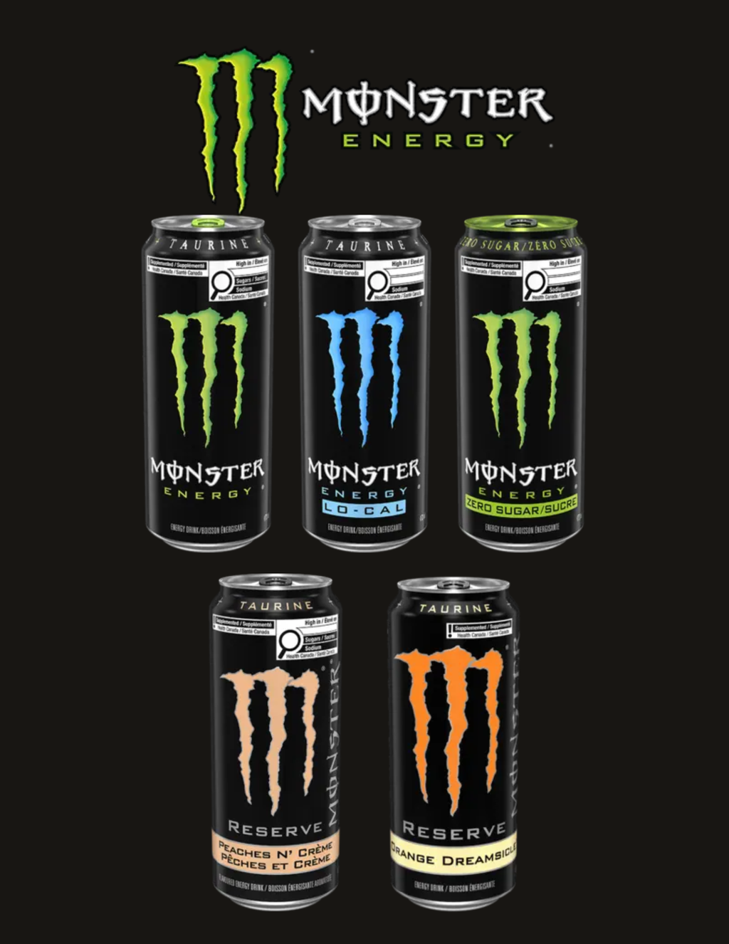 Monster Originals | 473 mL, 12 pack