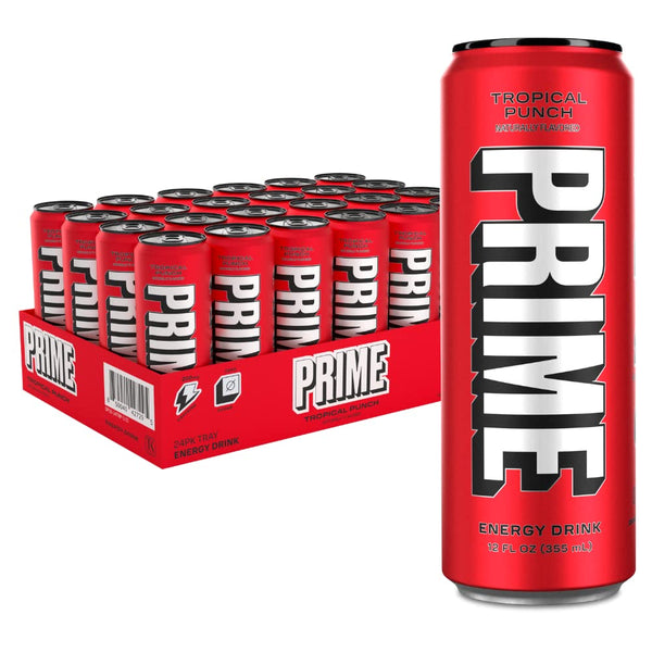 Prime Energy Drink Tropical Punch 355 ml x 24 Pack