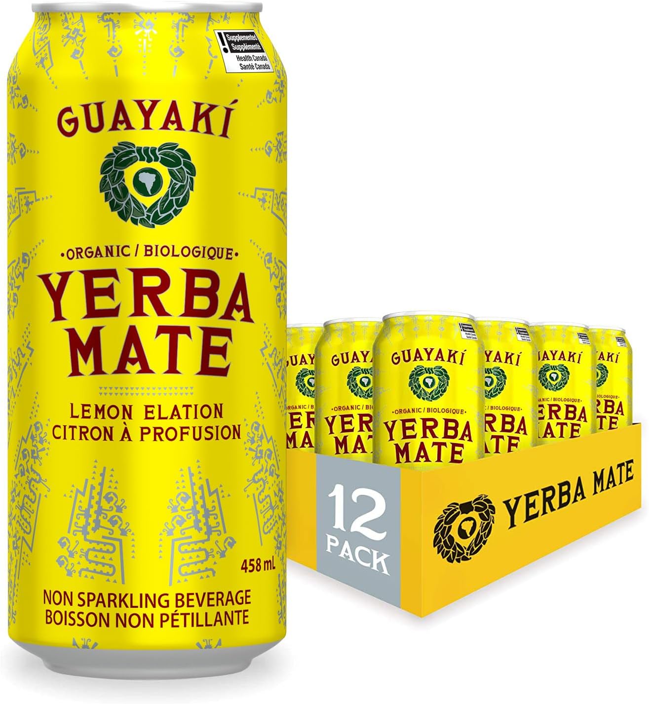 Guayaki Yerba Mate (5 flavours) | 458mL x 12 pack