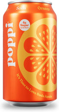 Poppi soda 12x355 ml Orange - Probiotics
