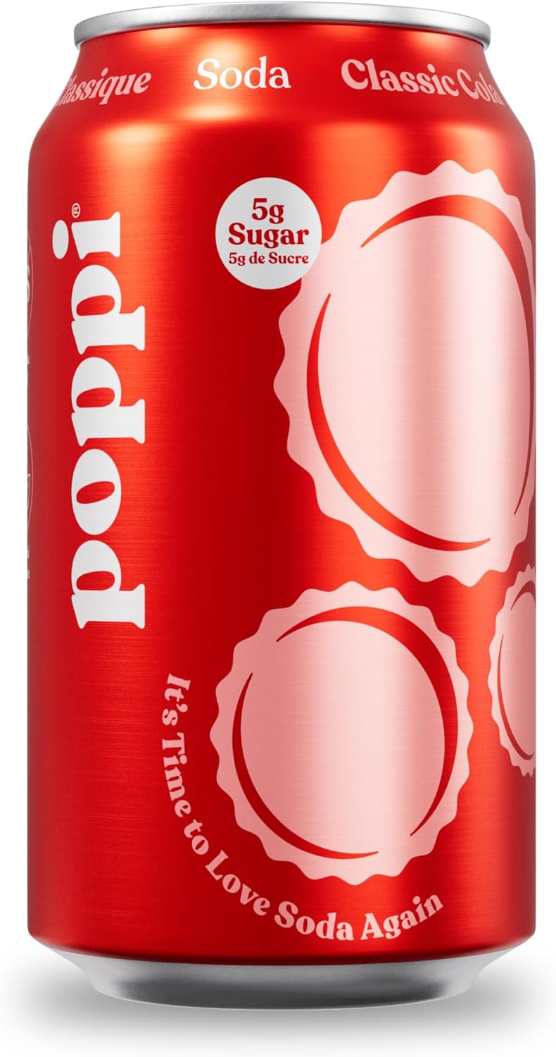 poppi soda 12x355 ml  classic