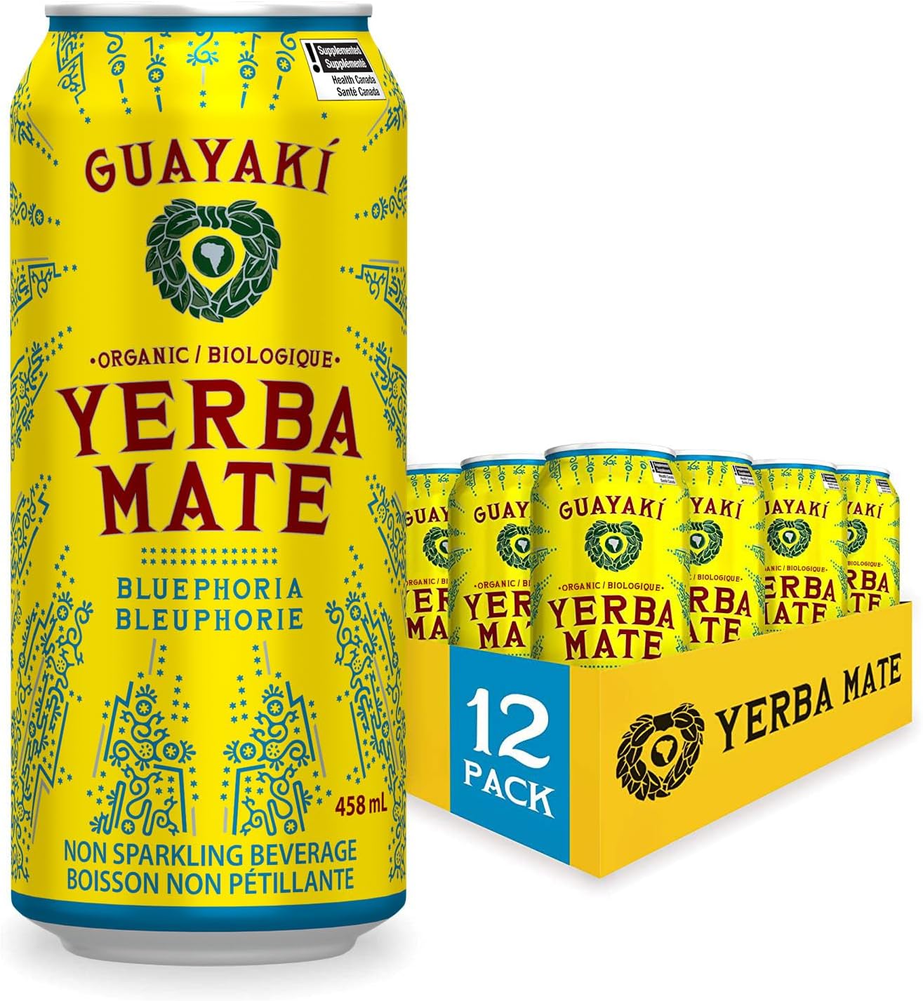Guayaki Yerba Mate (5 flavours) | 458mL x 12 pack