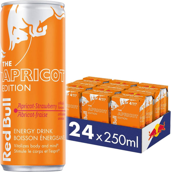 RedBull  Apricot Strawberry 250ml, 24pack