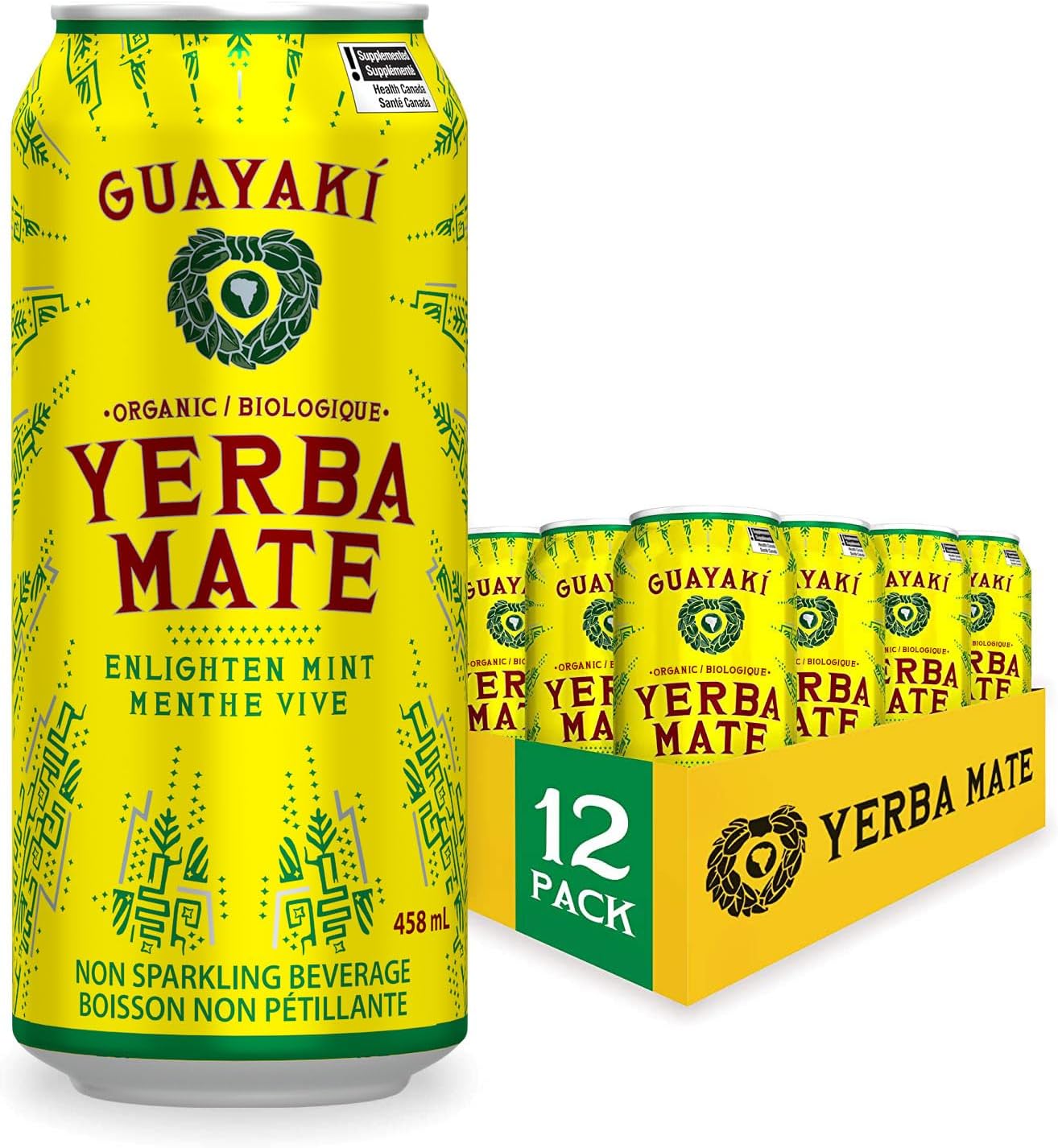 Guayaki Yerba Mate (5 flavours) | 458mL x 12 pack