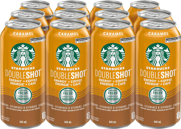 Starbucks Double Shot energy Cameral  - 443ml, 12pack cans