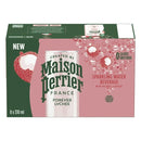 Maison perrier 3x8 pk (24 cans) sparking water lychee