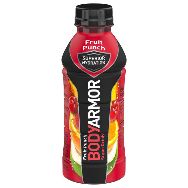 BodyArmor Super Drink Fruit Punch 473 ml x 12 Pack bottles