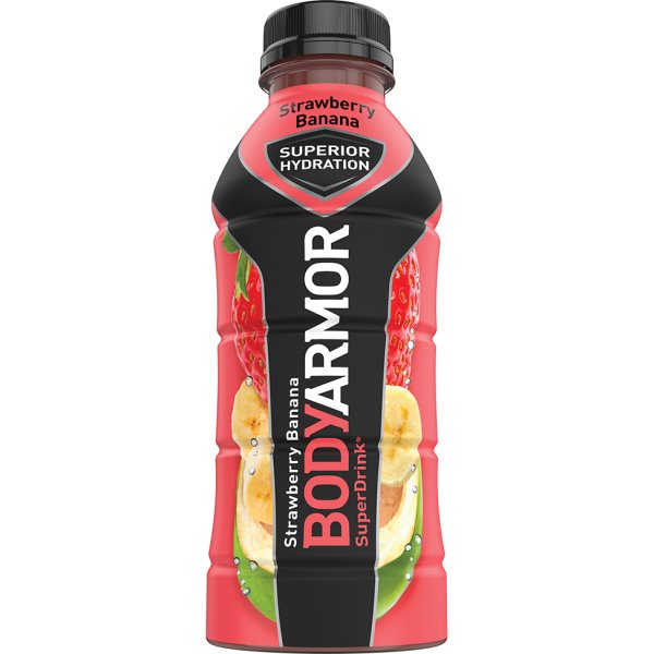 BodyArmor Super Drink Strawberry Banana 473 ml x 12 Pack bottles