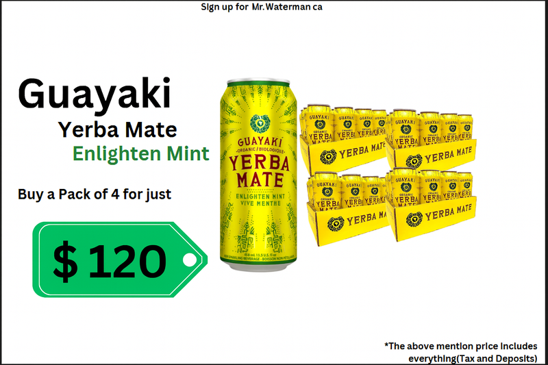 Yerba Mate Deal Pack (458ml x 12 cans)(4 Case)
