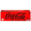 Coca-Cola OR Coke Zero 355ml - 12 pack Cans*