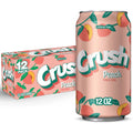 Crush Peach Soda Can - USA Edition | 355mL, 12 pack