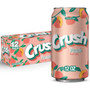 Crush peach soda   355ml  12 pk