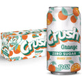 Crush Orange Soda Zero Sugar | 355mL, 12 pack