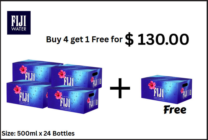 Fiji Natural Artesian Water Offer(500ml x 24 Bottles)