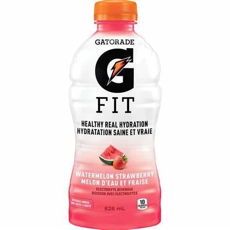 Gatorade Fit Healthy Real Hydration Watermelon Strawberry 828 ml x 15 Packs Bottles