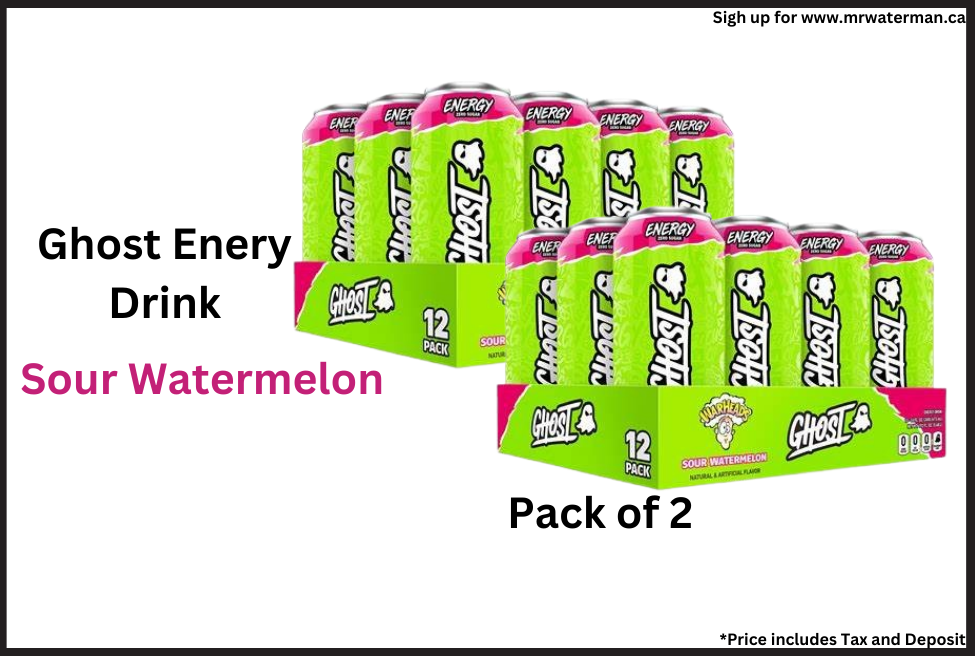 Ghost Energy Sour Watermelon (2 Pack)