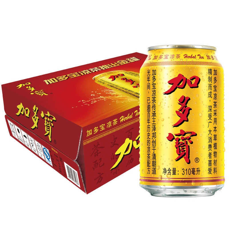 Jaduobao Herbal Tea - 310ml, 24pack
