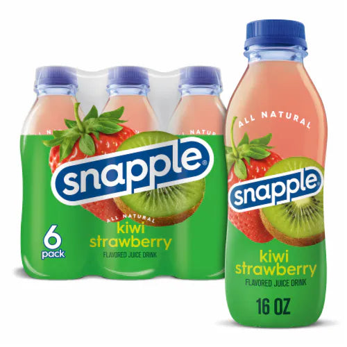 Snapple Kiwi Strawberry - 473ml, 12pack