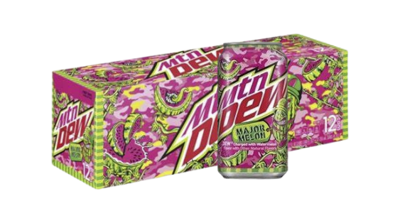 Mountain Dew Soda Cans (US Product) | 10 Flavours