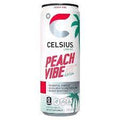 Celsius Energy Drink Peach Vibe | 355ml x 12 Pack Cans