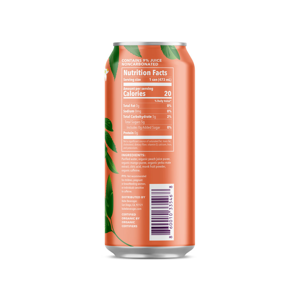 Babe - Yerba Mate Peach Mango (organic)