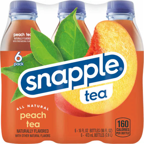 Snapple Peach - 473ml, 12pack