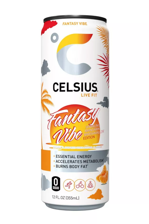Celsius Energy Drink Sunset Vibe | 355ml x 12 Pack Cans