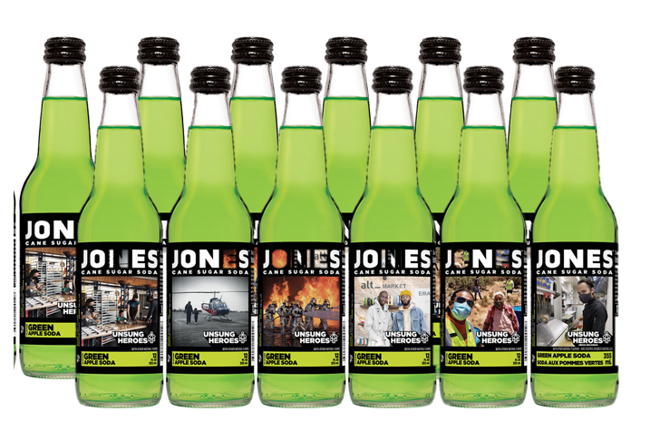 Jones Green Apple  355 ml x 12 Pack