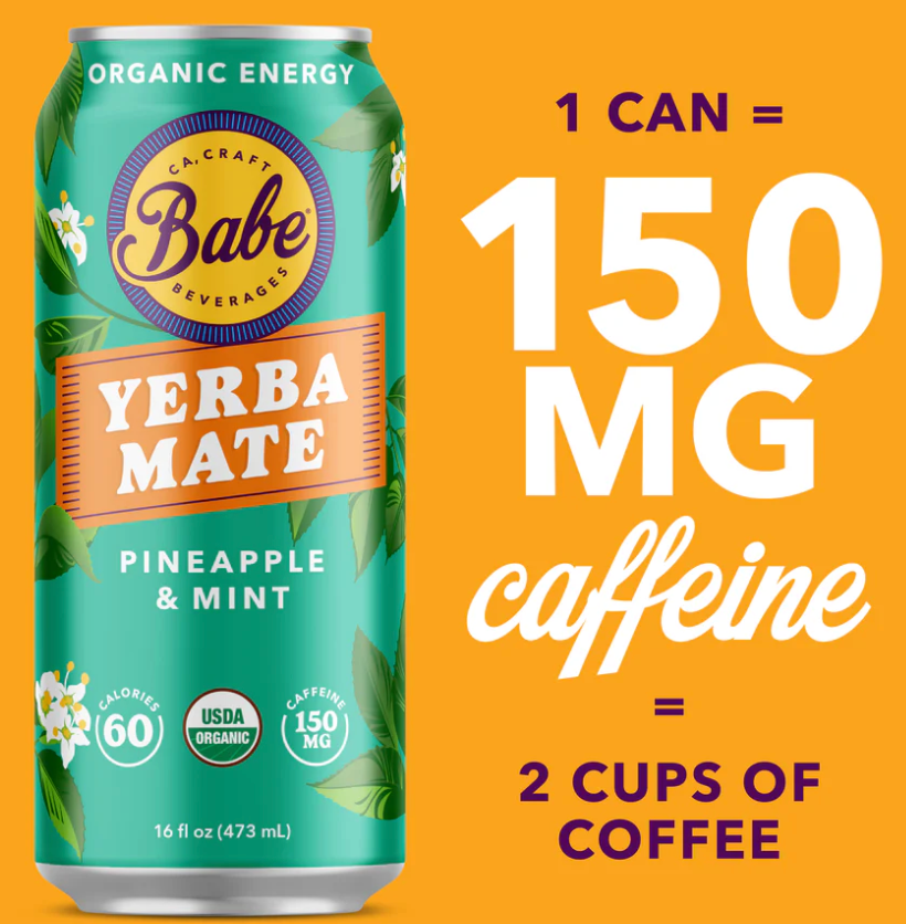 Babe - Yerba mate Pineapple Mint (organic)