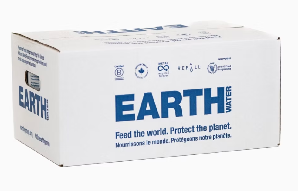 Earth Water - Aluminum bottle | 473 mL, 24 pack