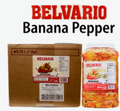 Belvario Banana Pepper Rings | 4x3.78 L