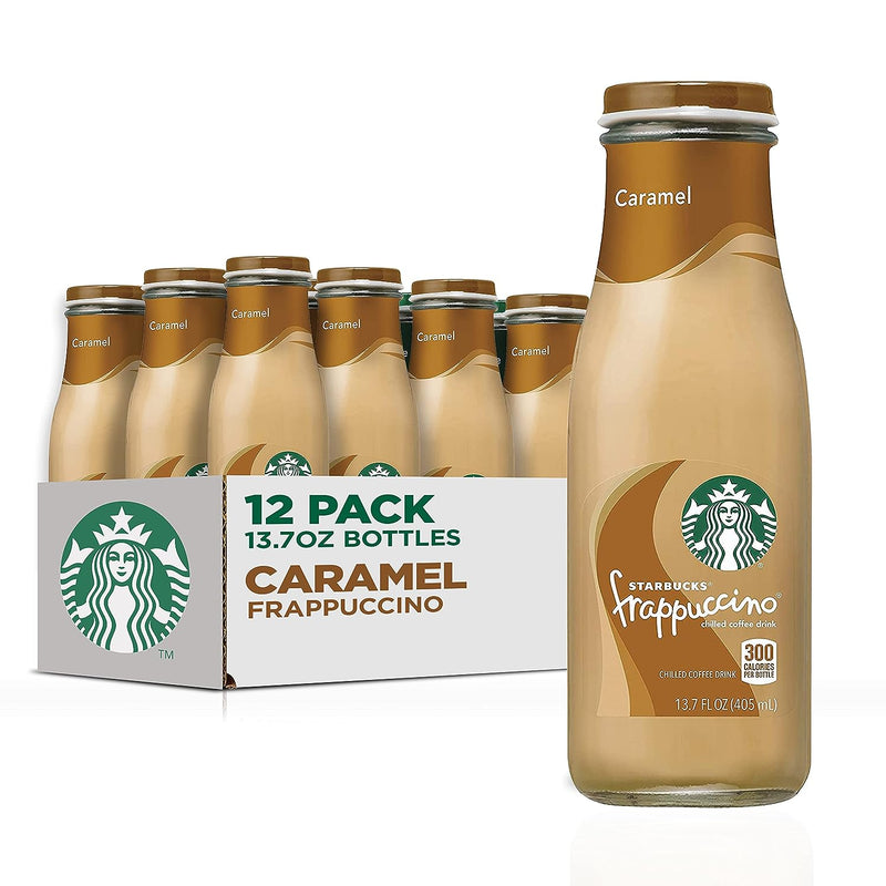 Starbucks Frappuccino Caramel - 405ml, 12 Glasspack