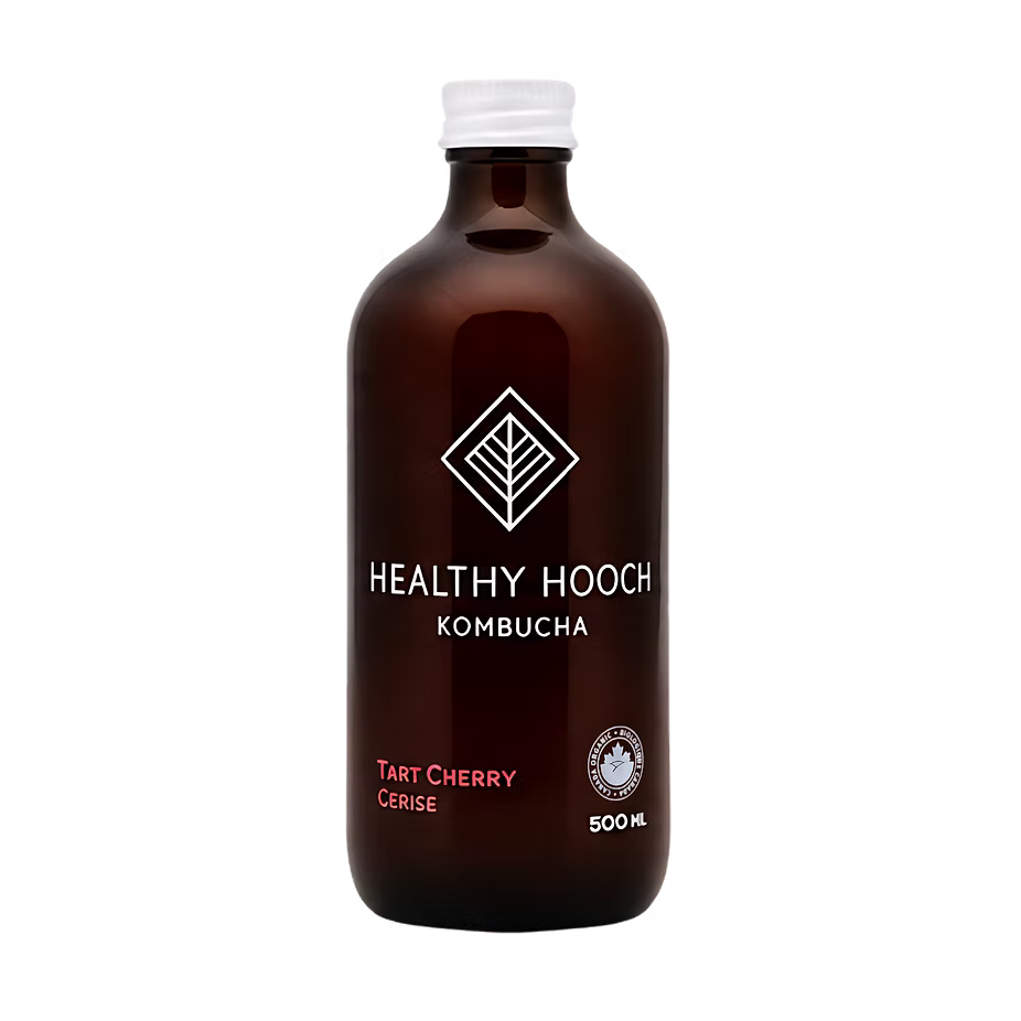 kombucha healthy hooch 500mlx12 Tart cherry