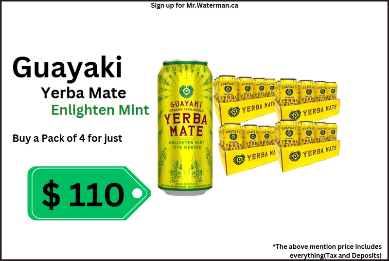 Yerba Mate Deal Pack (458ml x 12 cans)(4 Case)