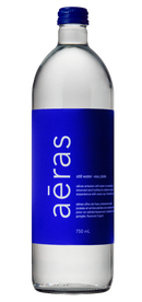 aeras water 750ml still GLASS