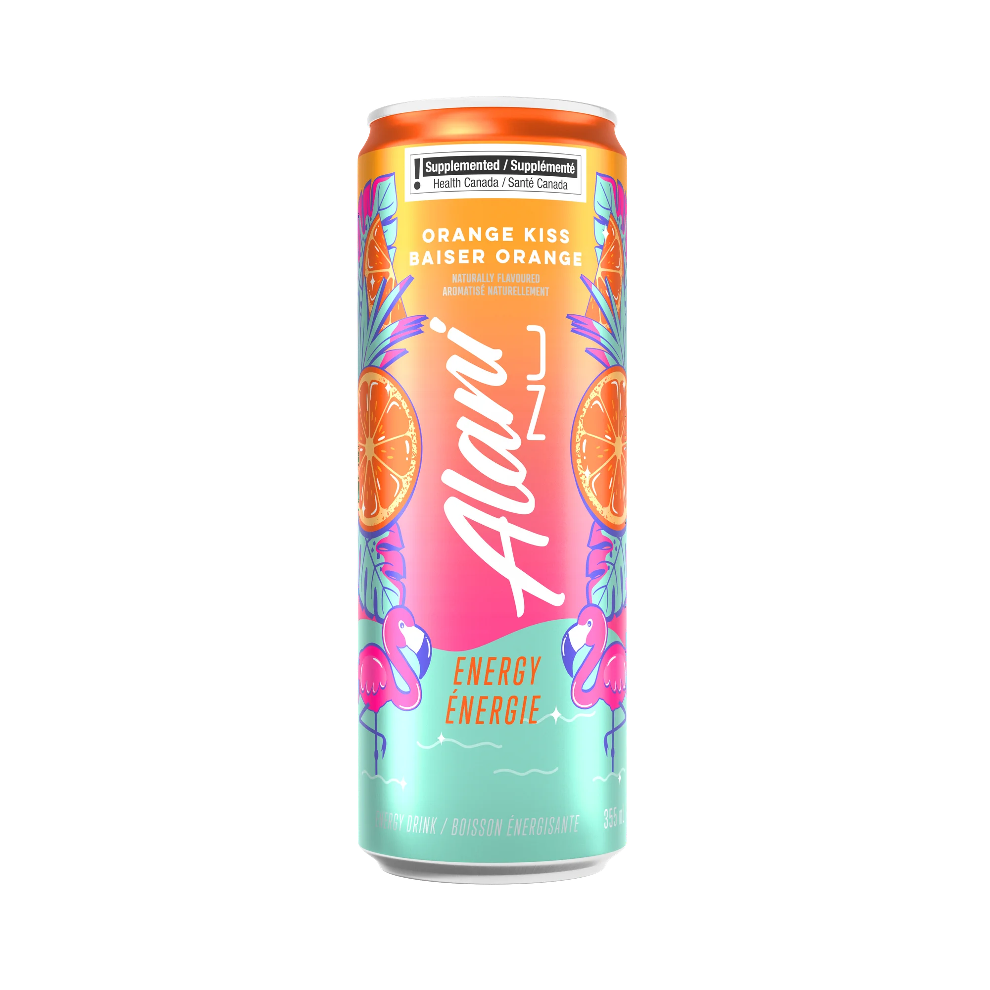 ALANI ENERGY Orange Kiss | 355ml, 12 pack