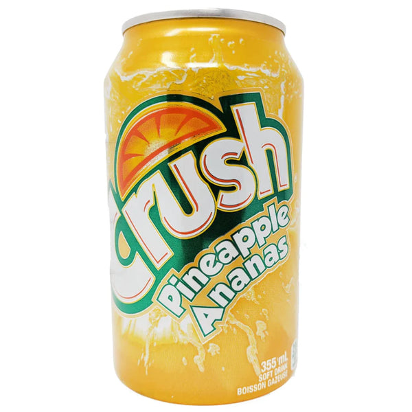 Crush LIME /BIRCH BEER /PEACH/PINEAPPLE  (  EXOTIC ) 12 pk , 24 pk