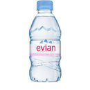 Evian Water 330ml ml, Pack of 24 Bottles, plastic