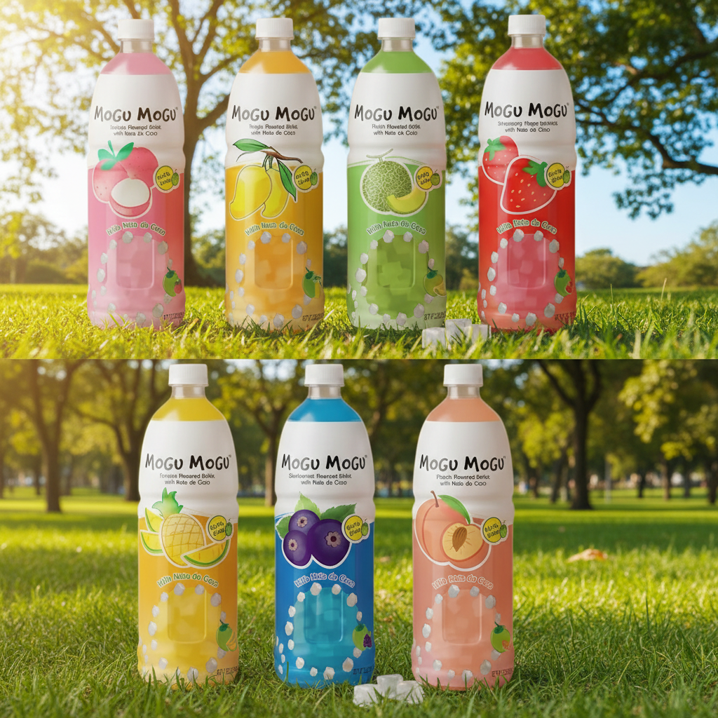 Mogu Mogu Juice Drink | 1L, 12 pack