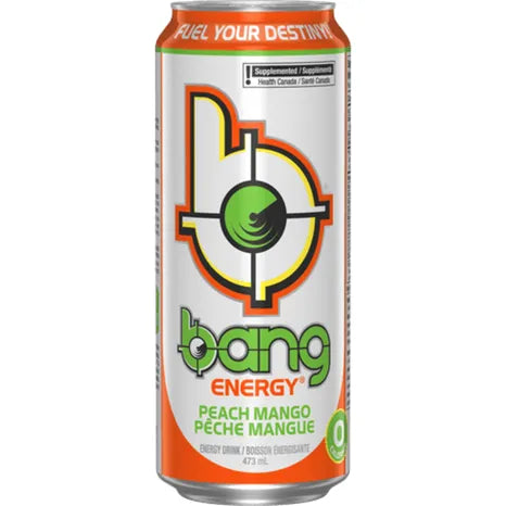 Bang Energy peach mango   473 mlx12