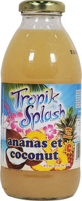 Tropik Splash juice 473 glass coconut banna