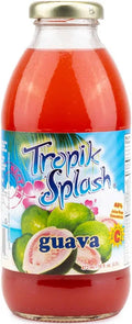 Tropik Splash juice 473 mlx12 glass Guava