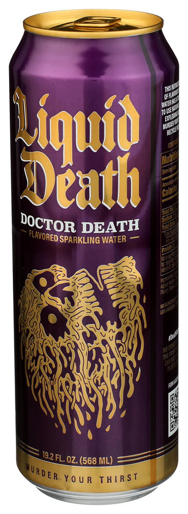 Liquid Death - Doctor Death | 570mL, 12 pack