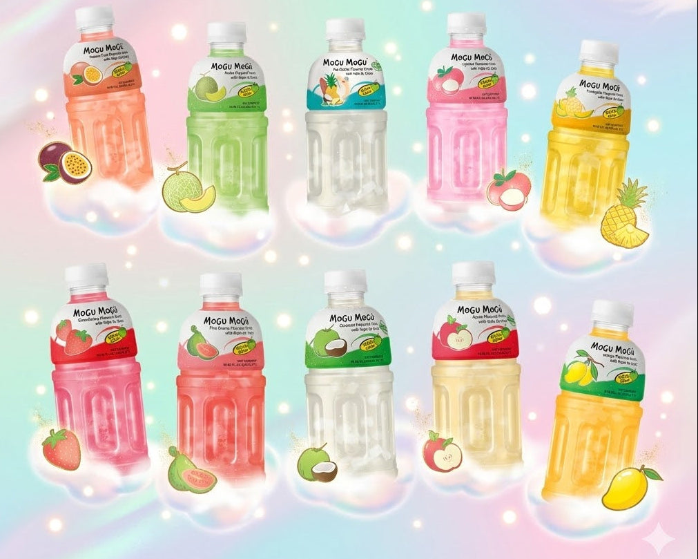 Mogu Mogu Juice Drink | 330 mL x 24 pack