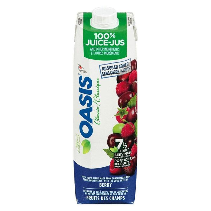 oasis berry juice        